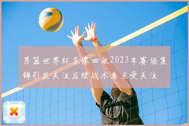 男篮世界杯录像回放2023年赛场集锦引发关注后续战术看点受关注
